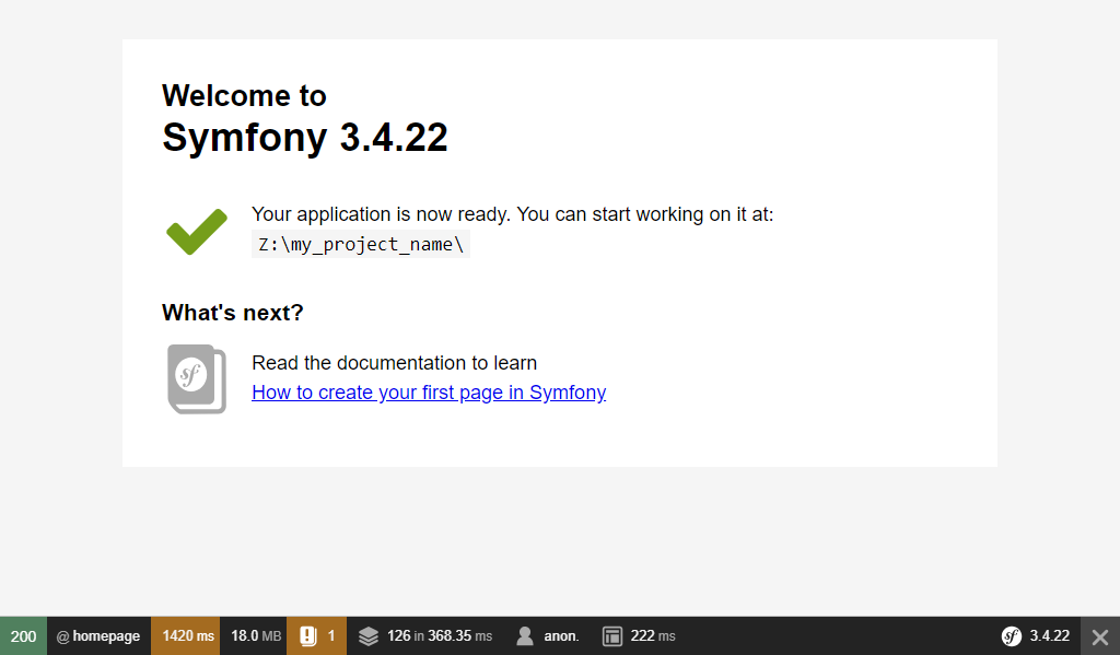 Demo Picture with Symfony 3.4